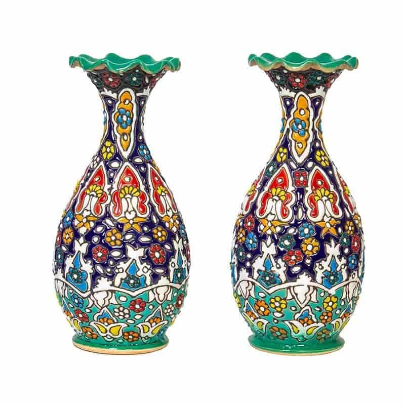 راهنمای خرید گلدان مینا کاری + قیمت عالی